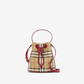 Mini Check Bucket Bag