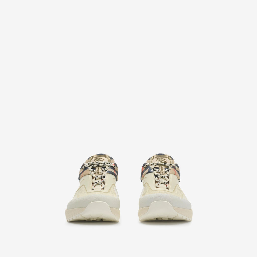 Check and Mesh Discover Sneakers