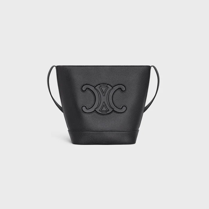CELINE SMALL BUCKET CUIR TRIOMPHE