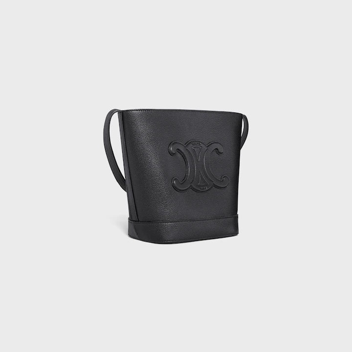 CELINE SMALL BUCKET CUIR TRIOMPHE