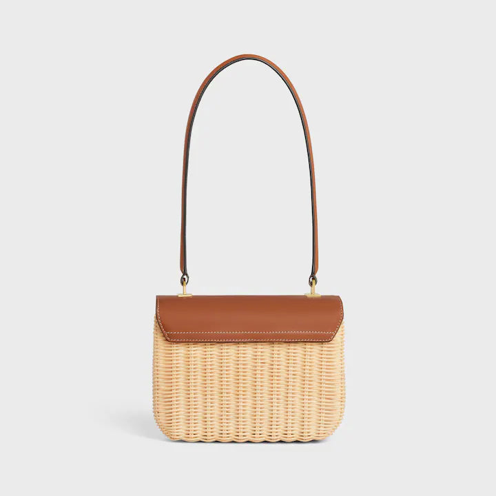 CELINE TEEN GARANCE BAG IN WICKER