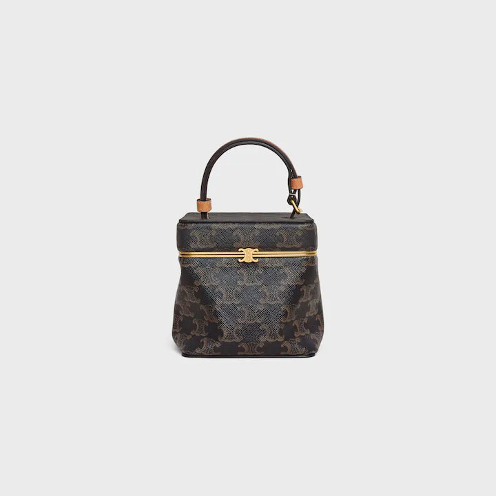 CELINE SMALL TRIOMPHE FRAME HANDBAG