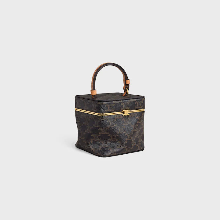 CELINE SMALL TRIOMPHE FRAME HANDBAG