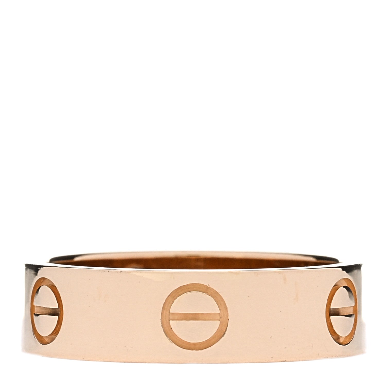 18K Yellow Gold 5.5mm LOVE Ring 56 7.75