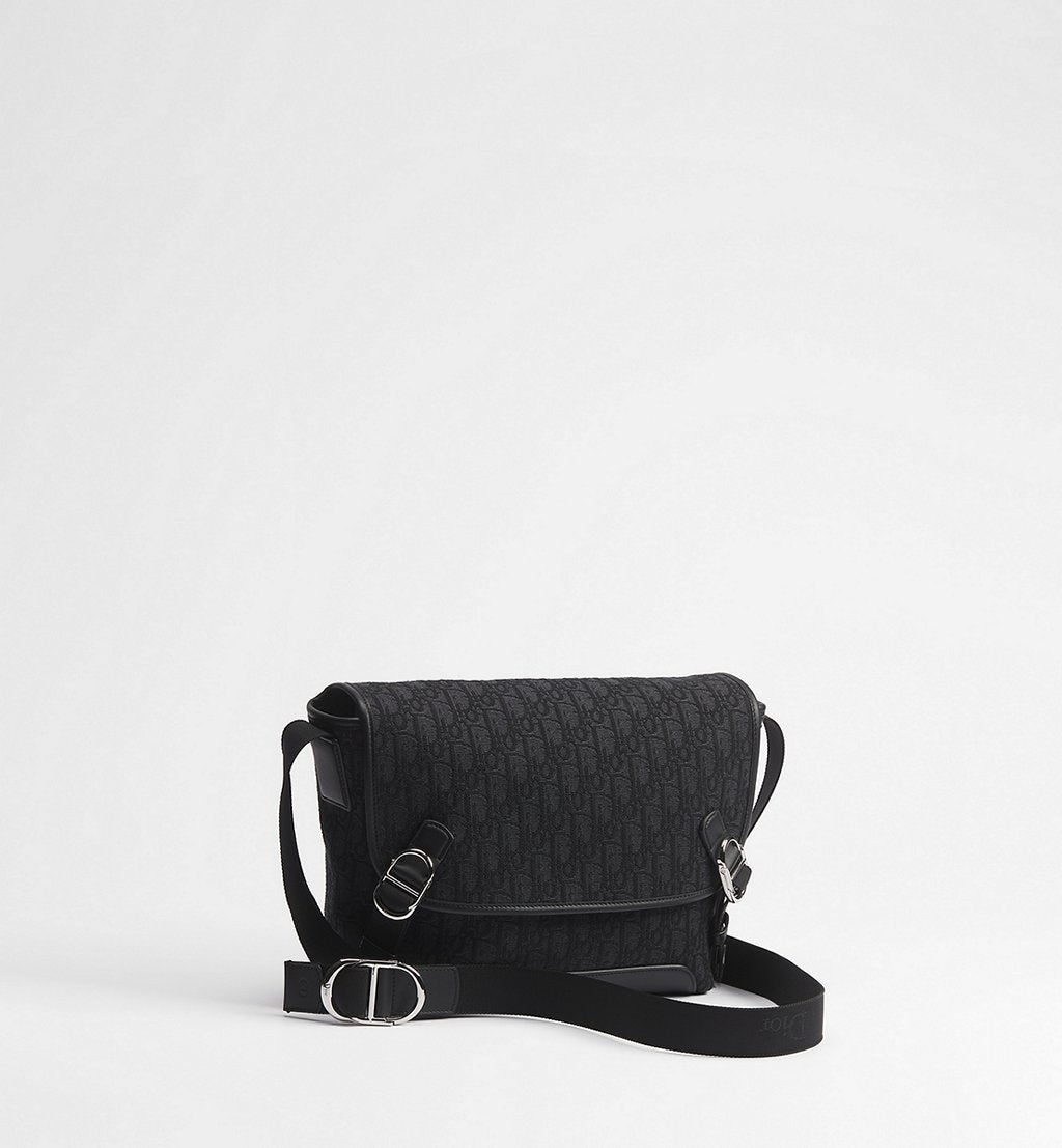 Small Dior Jett Messenger Bag with Flap