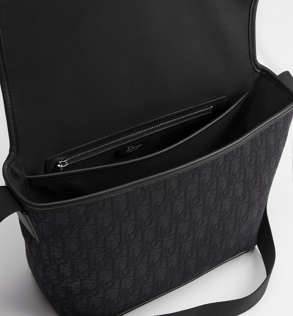 Small Dior Jett Messenger Bag with Flap