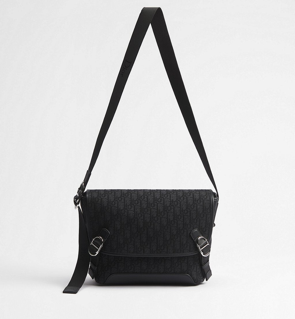 Small Dior Jett Messenger Bag with Flap
