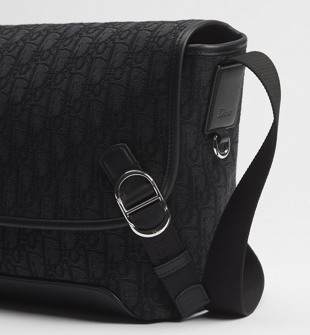 Small Dior Jett Messenger Bag with Flap