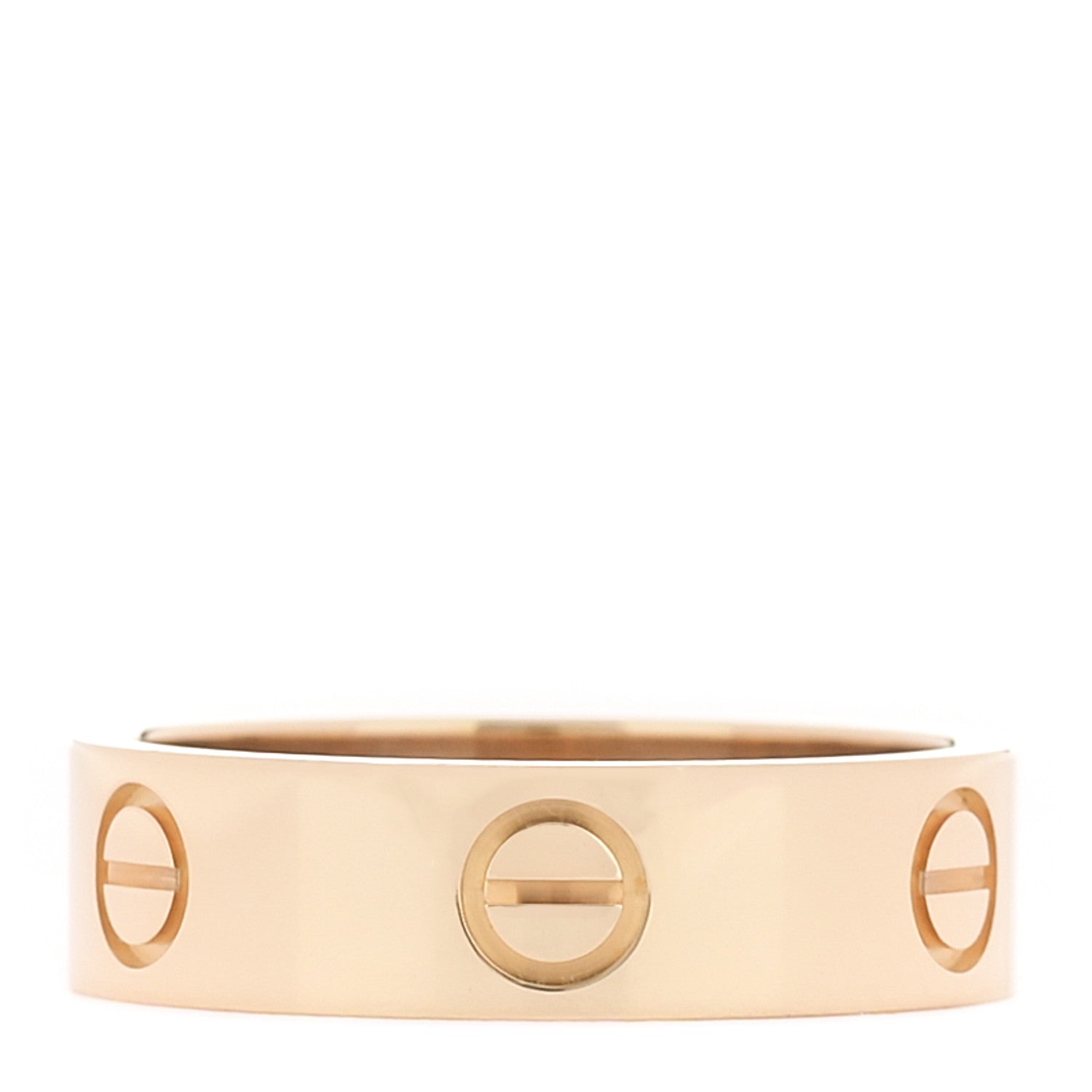 18K Yellow Gold 5.5mm LOVE Ring 56 7.75