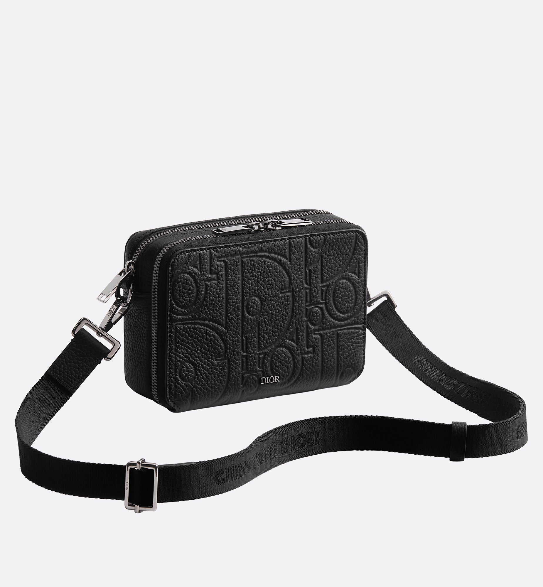 Zipped Pouch with Strap