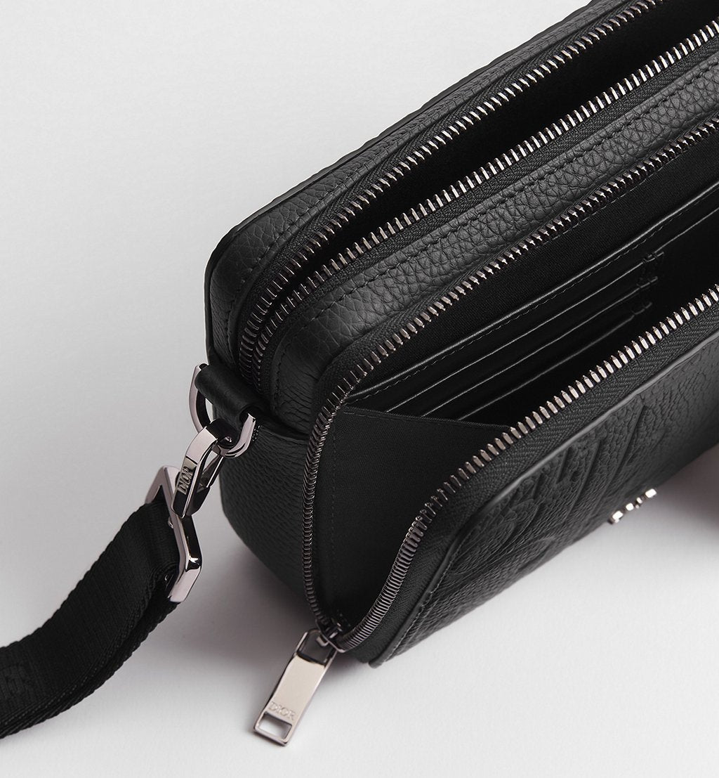 Zipped Pouch with Strap
