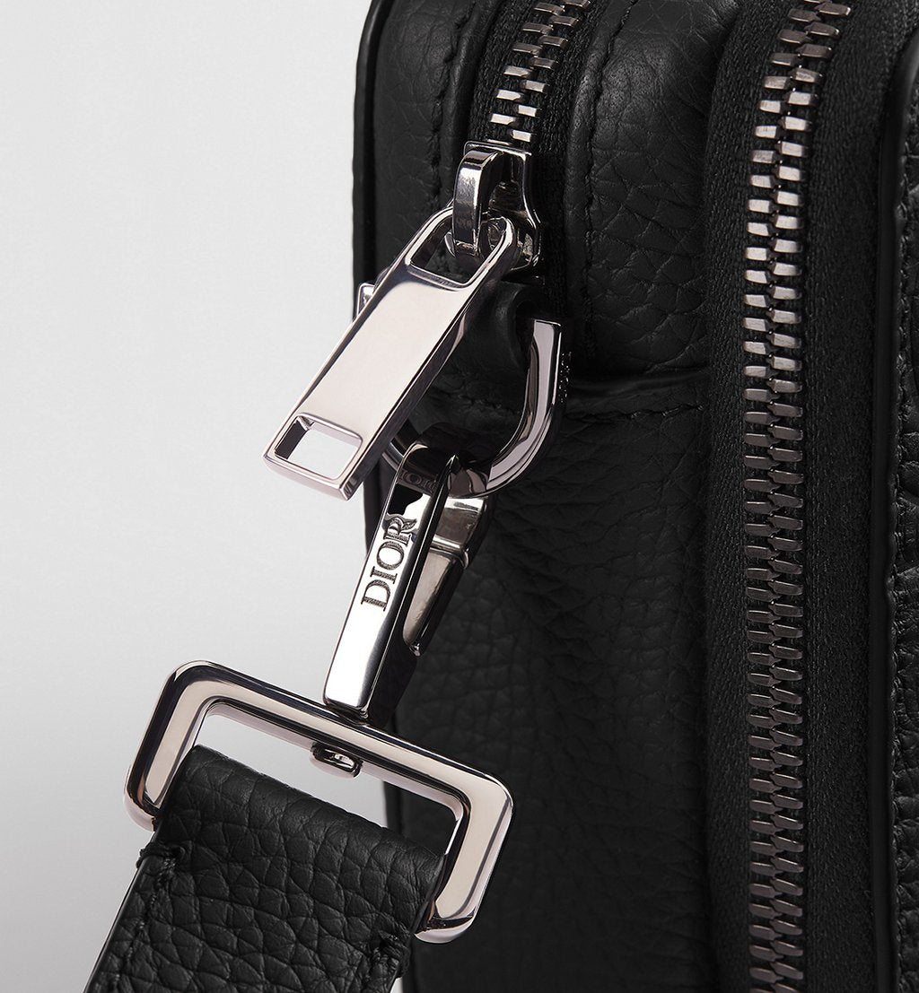 Zipped Pouch with Strap