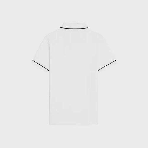 CELINE classic polo shirt in cotton piqué