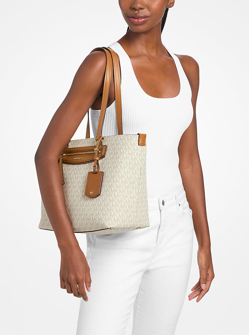 Michael Kors Medium Signature Logo Tote Bag