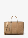Michael Kors Mens Hudson Suede Tote Bag