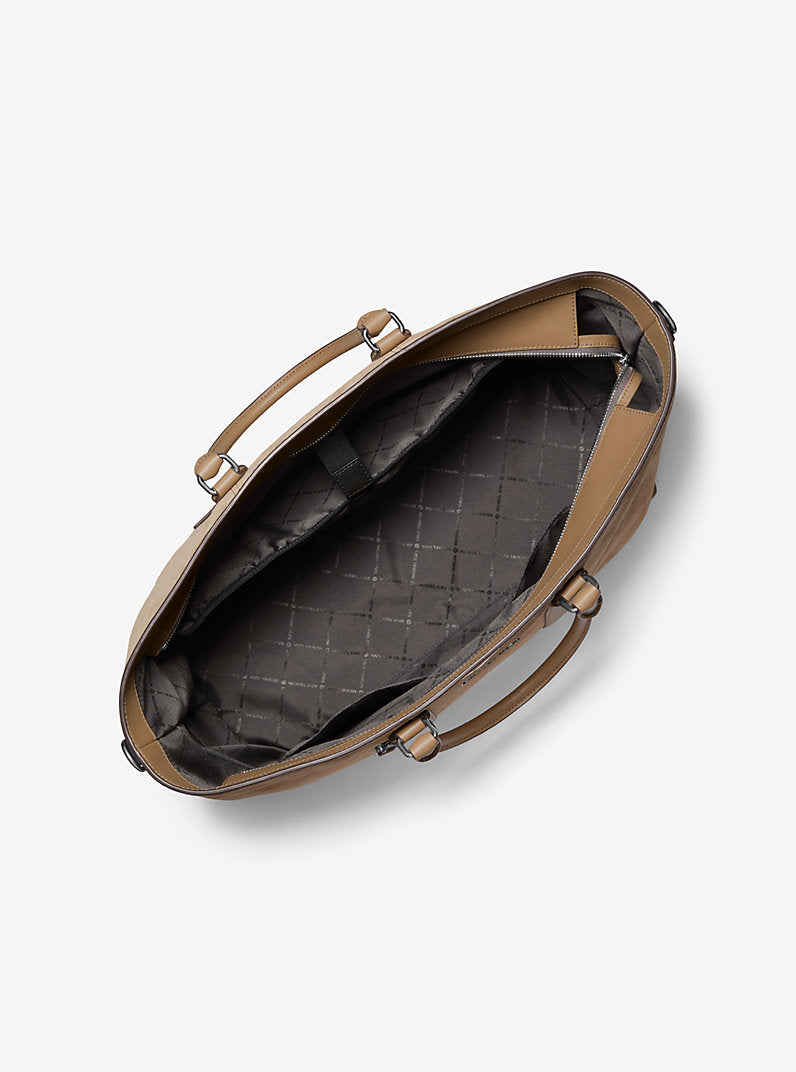 Michael Kors Mens Hudson Suede Tote Bag