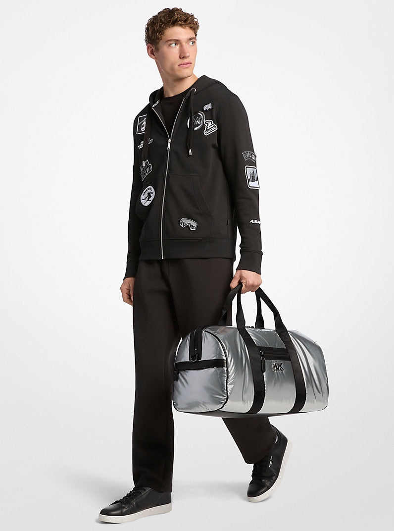 Michael Kors Mens Metallic Duffel Bag