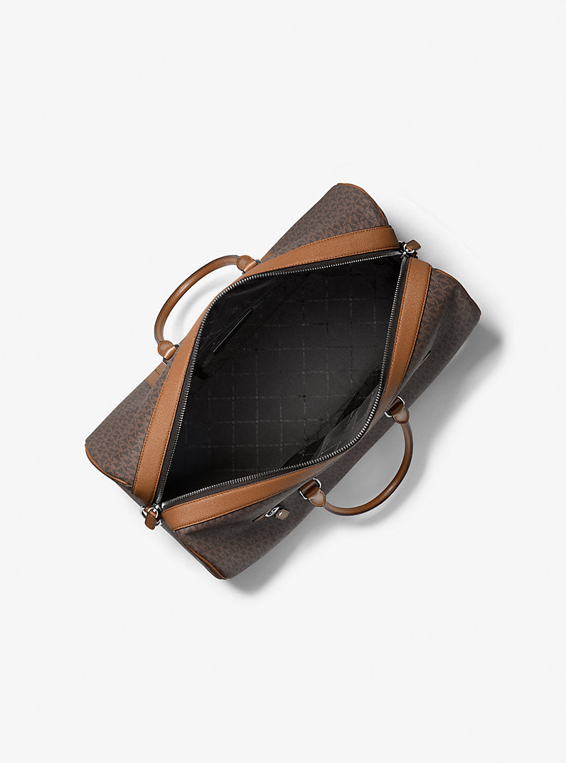 Michael Kors Mens Jet Set Signature Logo Weekender Bag