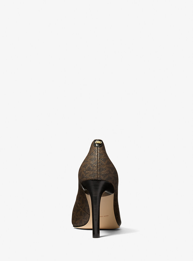 Michael Kors Kasia Signature Logo Pump