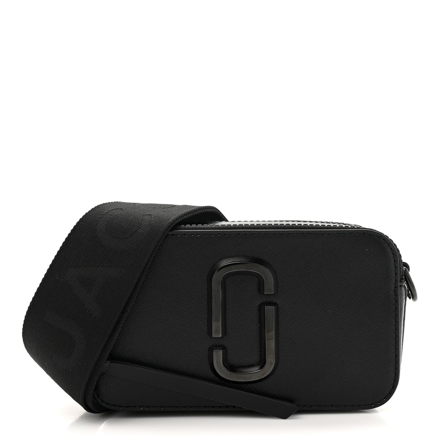 Saffiano Snapshot Camera Bag Black