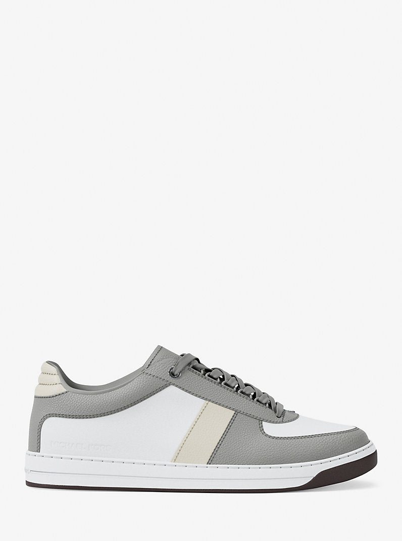 Michael Kors Mens Color-Block Leather Sneaker