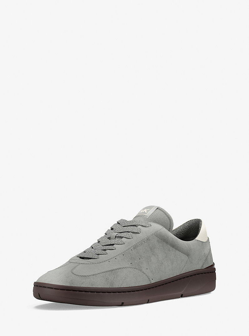 Michael Kors Mens Wilton Suede Sneaker