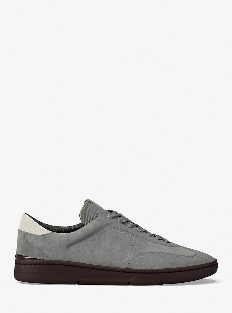 Michael Kors Mens Wilton Suede Sneaker