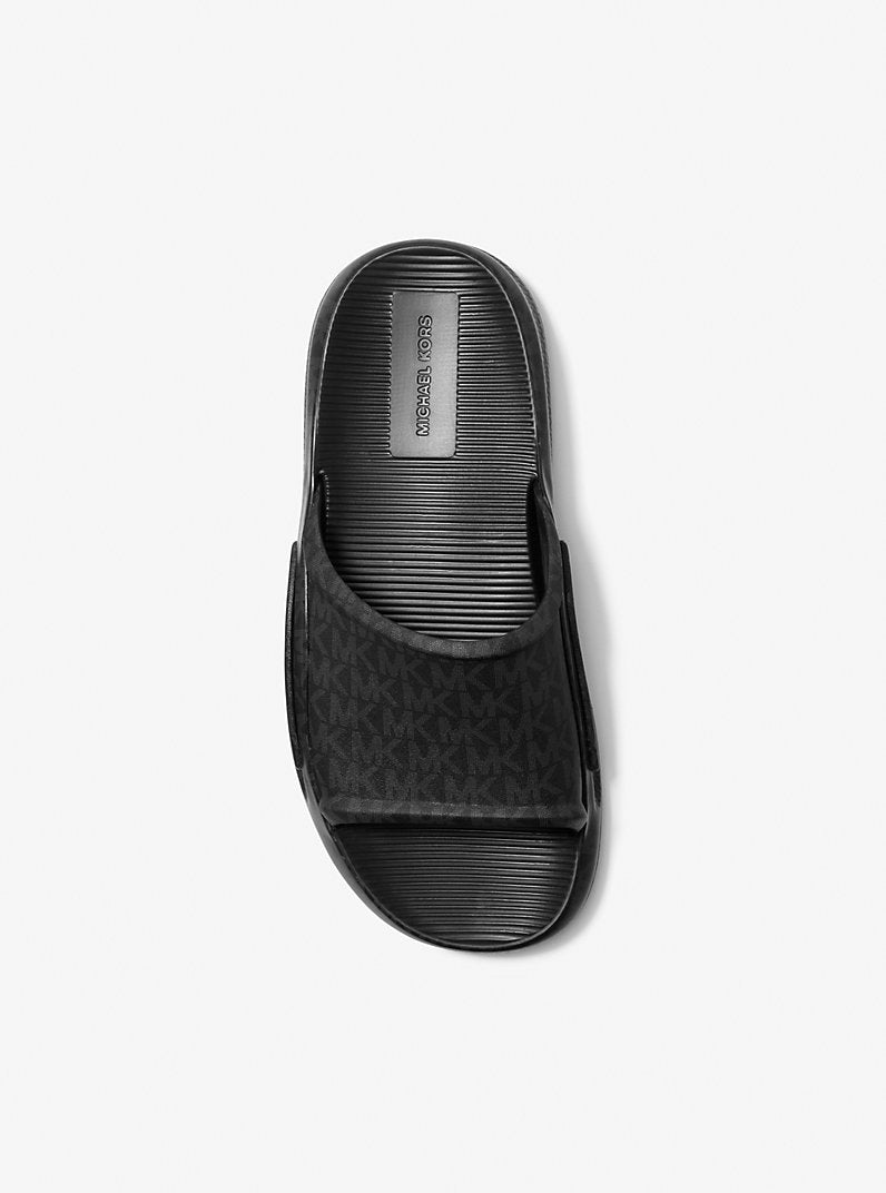 Michael Kors Mens Griffin Signature Slide Sandal