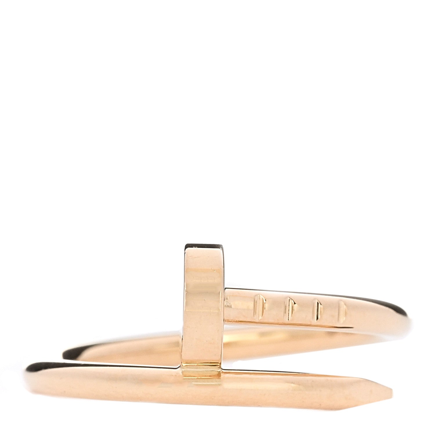 18K Yellow Gold Small Juste Un Clou Ring 46 3.75