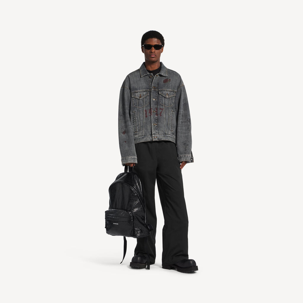 BALENCIAGA Men's Explorer Backpack in Black