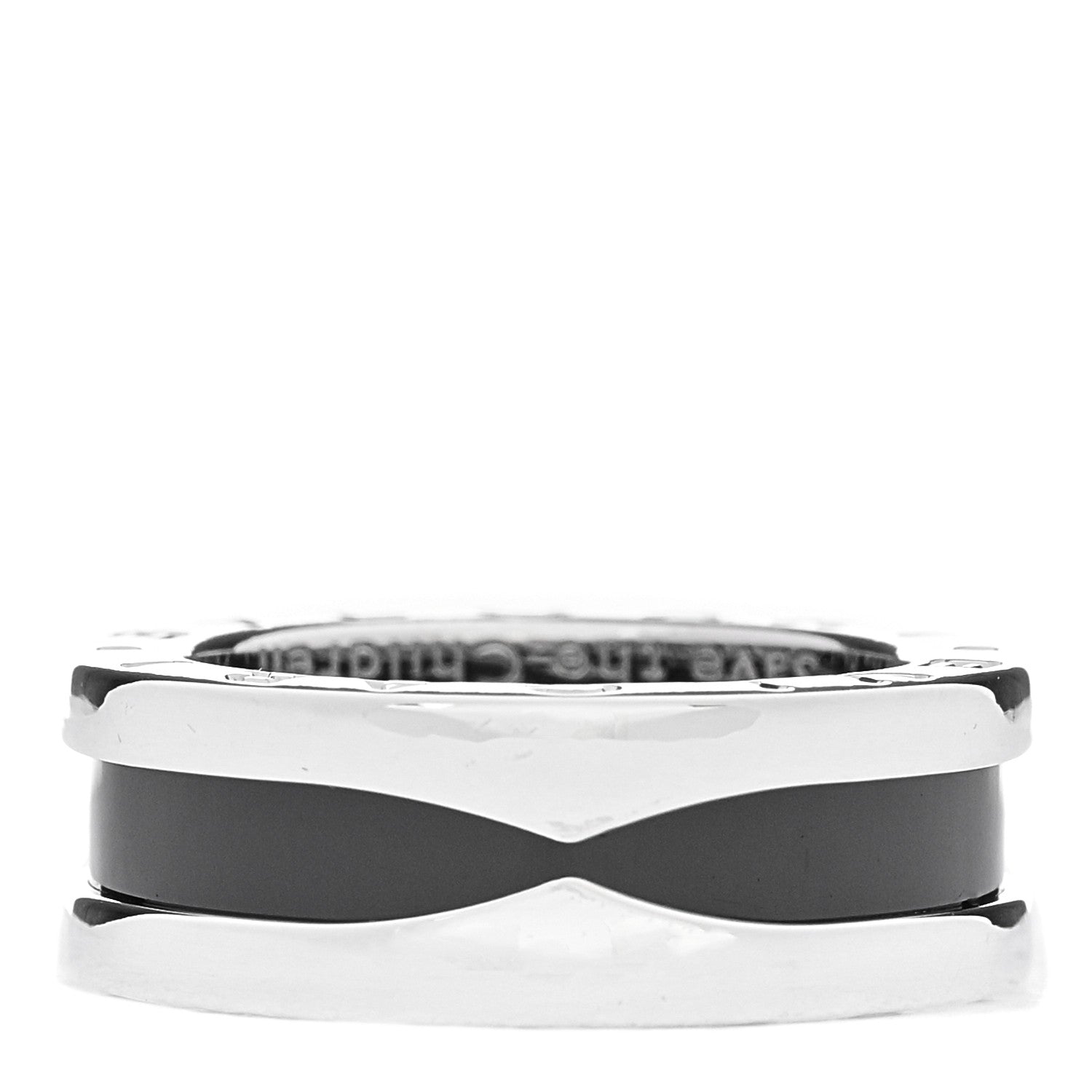 Sterling Silver Ceramic Save The Children One-Band Ring 46 3.75