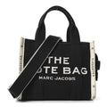 Cotton Canvas Small The Jacquard Tote Bag Black