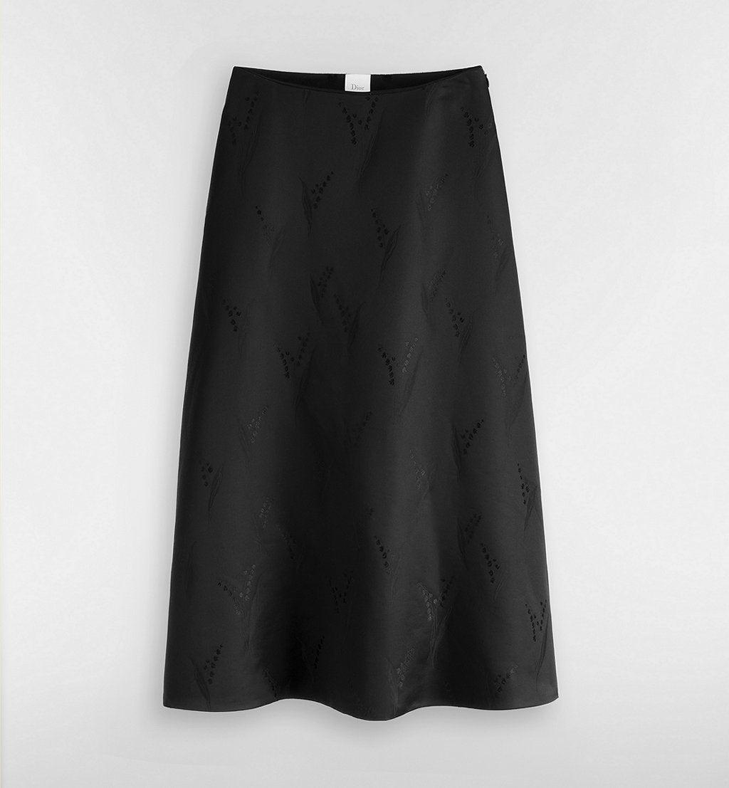 Mid-Length Flared Skirt