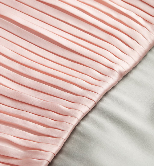 Belted Pleated Dress