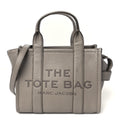 Grained Calfskin Small The Tote Bag Cement