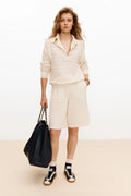 Sweater - Silk, ecru — Fashion | CHANEL