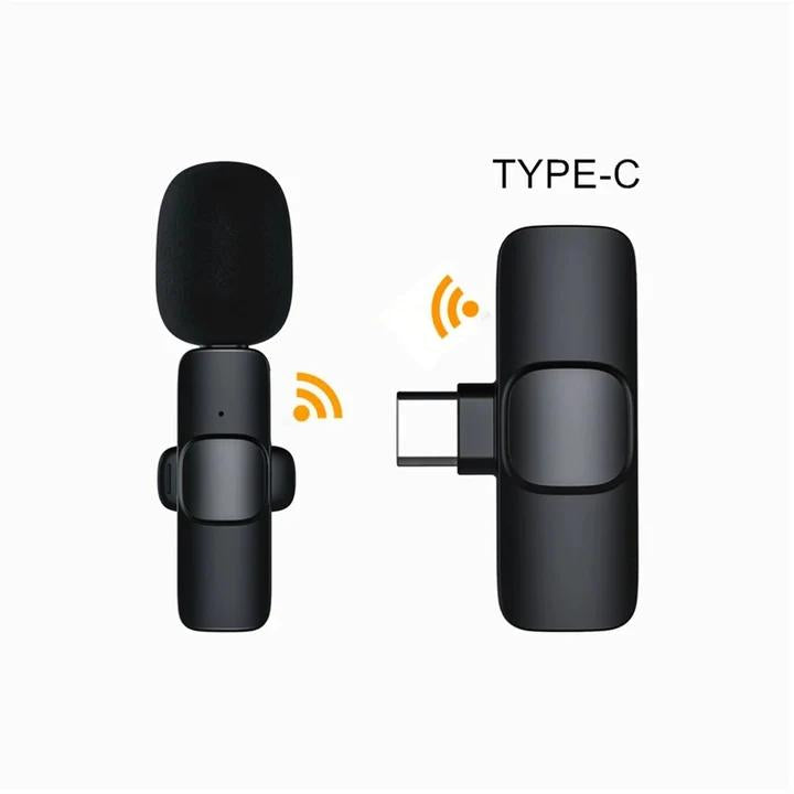 IMPORTED WIRELESS LAVALIER MICROPHONE AUDIO VIDEO RECORDING