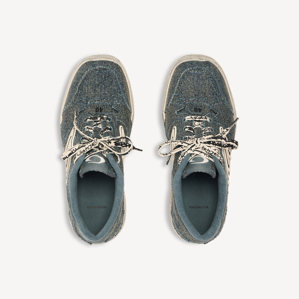 BALENCIAGA Men's Hamptons Denim Sneaker