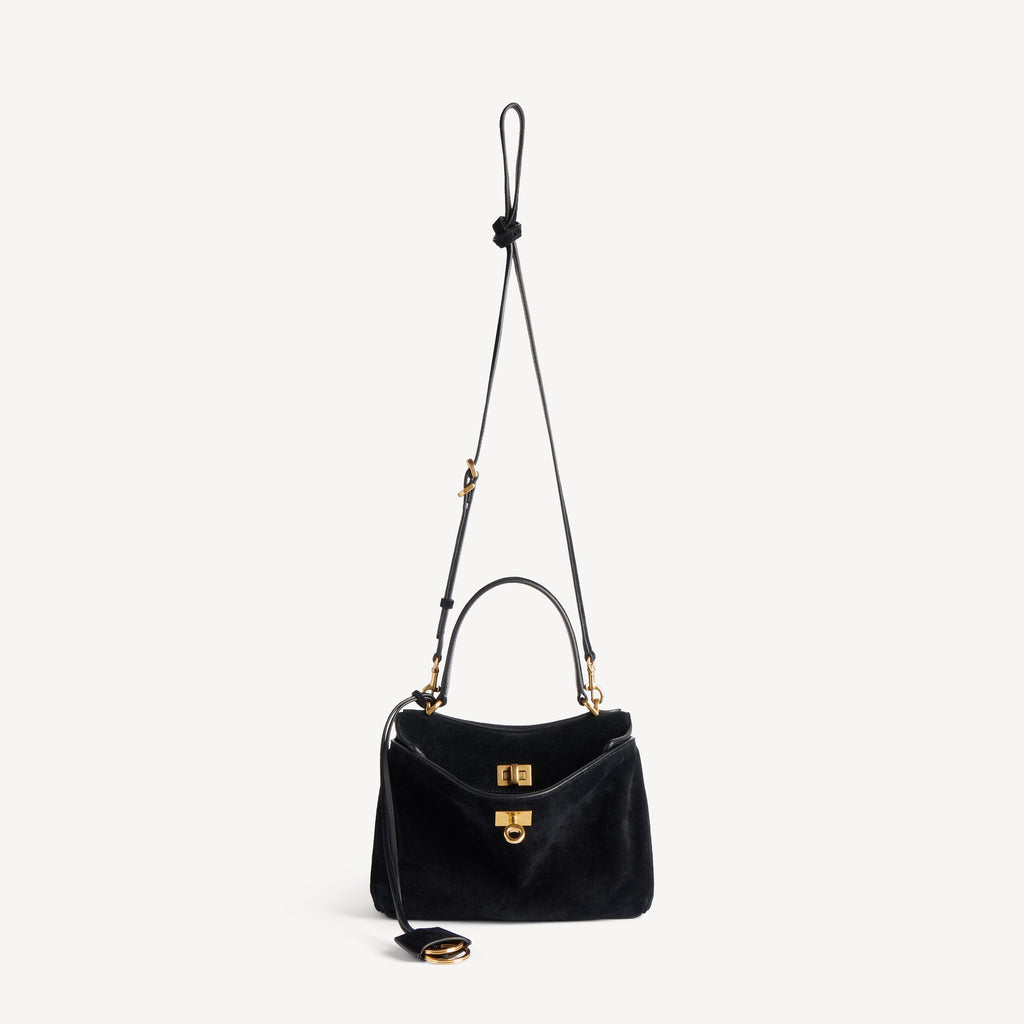 BALENCIAGA Women's Rodeo Handbag Mini in Black