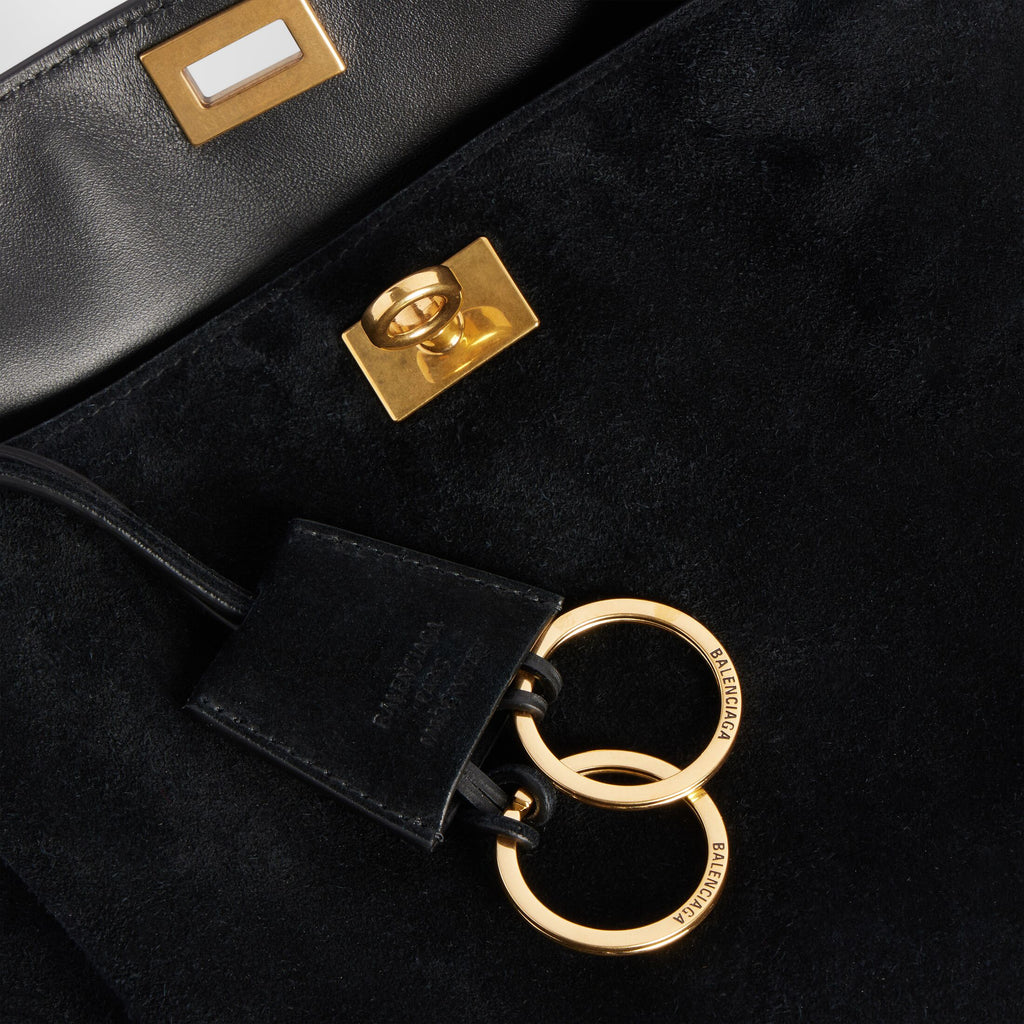 BALENCIAGA Women's Rodeo Handbag Mini in Black