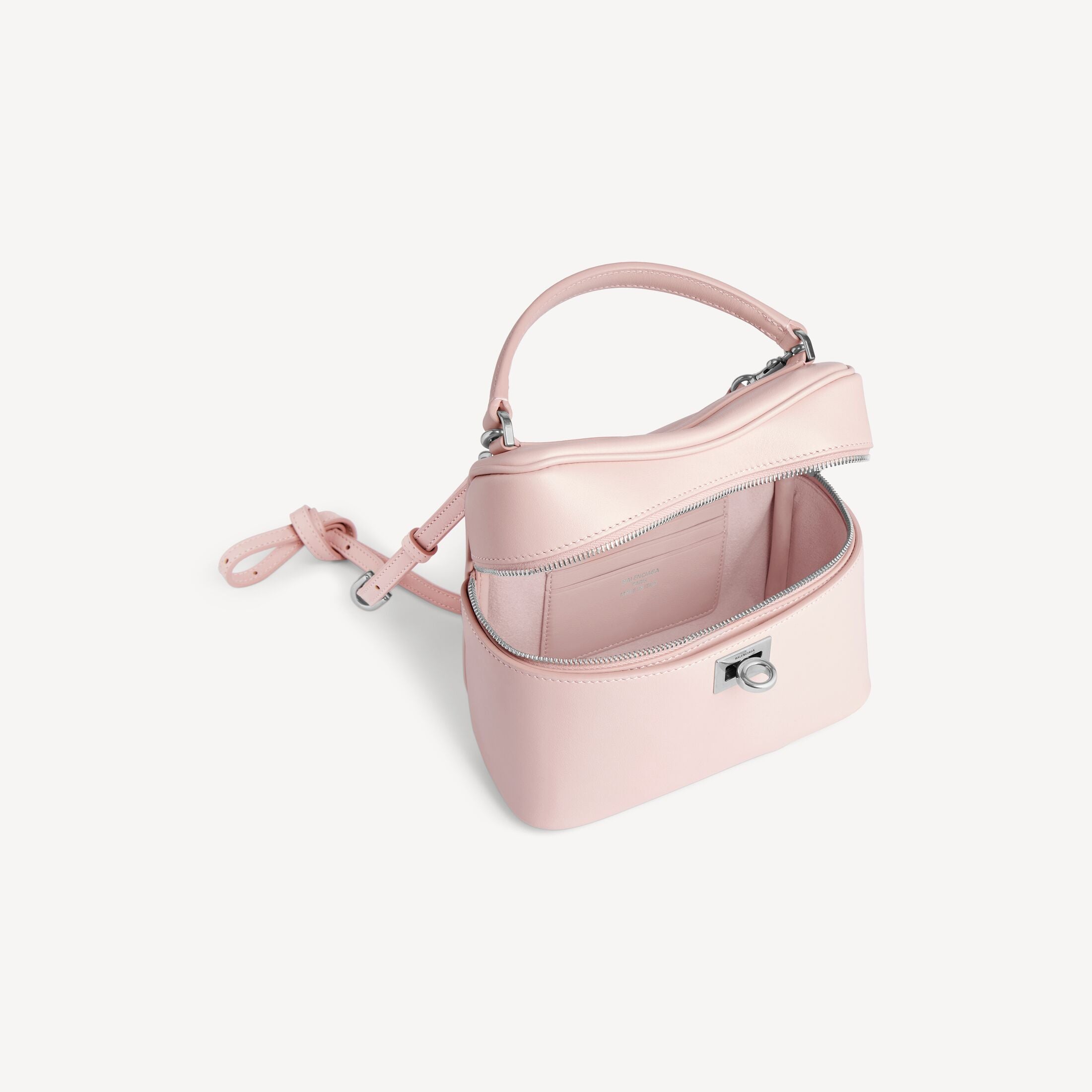 BALENCIAGA Women's Rodeo Vanity in Suede Pink