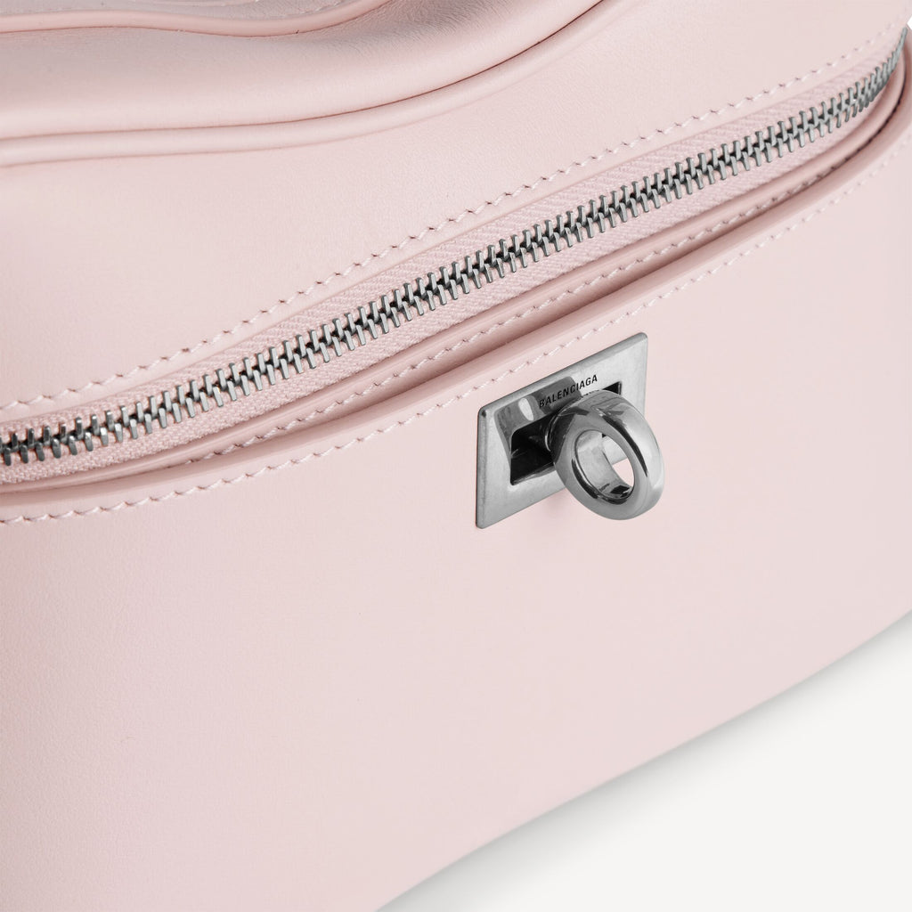 BALENCIAGA Women's Rodeo Vanity in Suede Pink