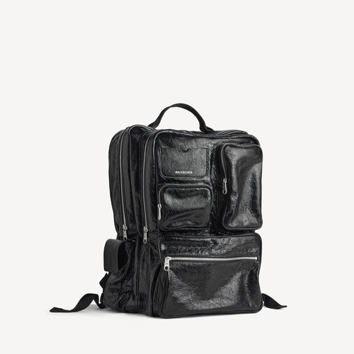 BALENCIAGA Men's Superbusy Backpack in Black