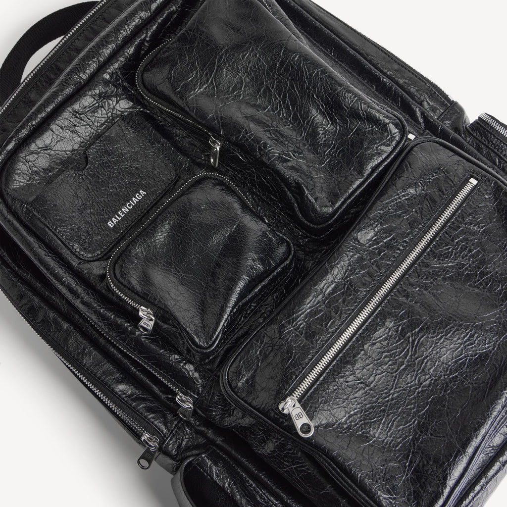 BALENCIAGA Men's Superbusy Backpack in Black