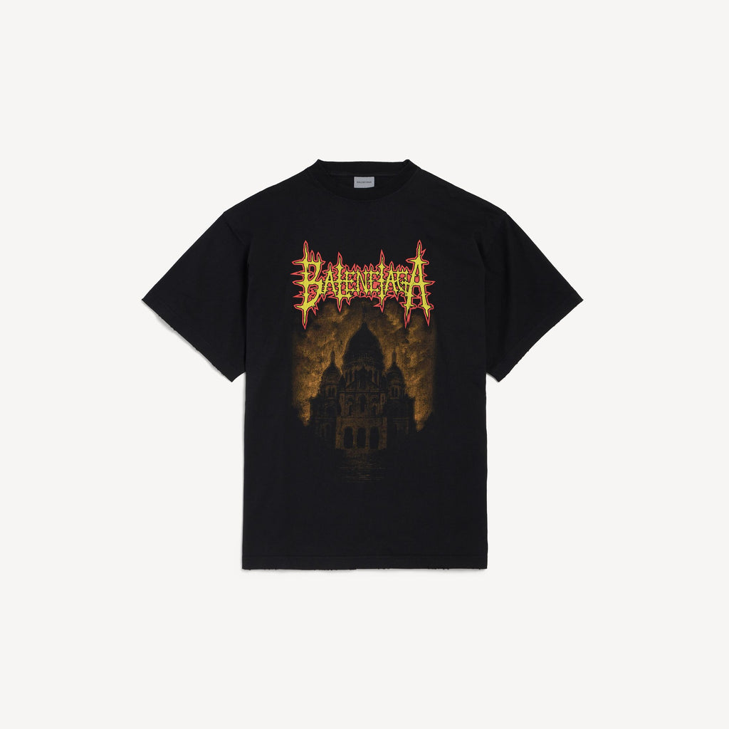 BALENCIAGA Men's Sacré Coeur Oversized T-shirt