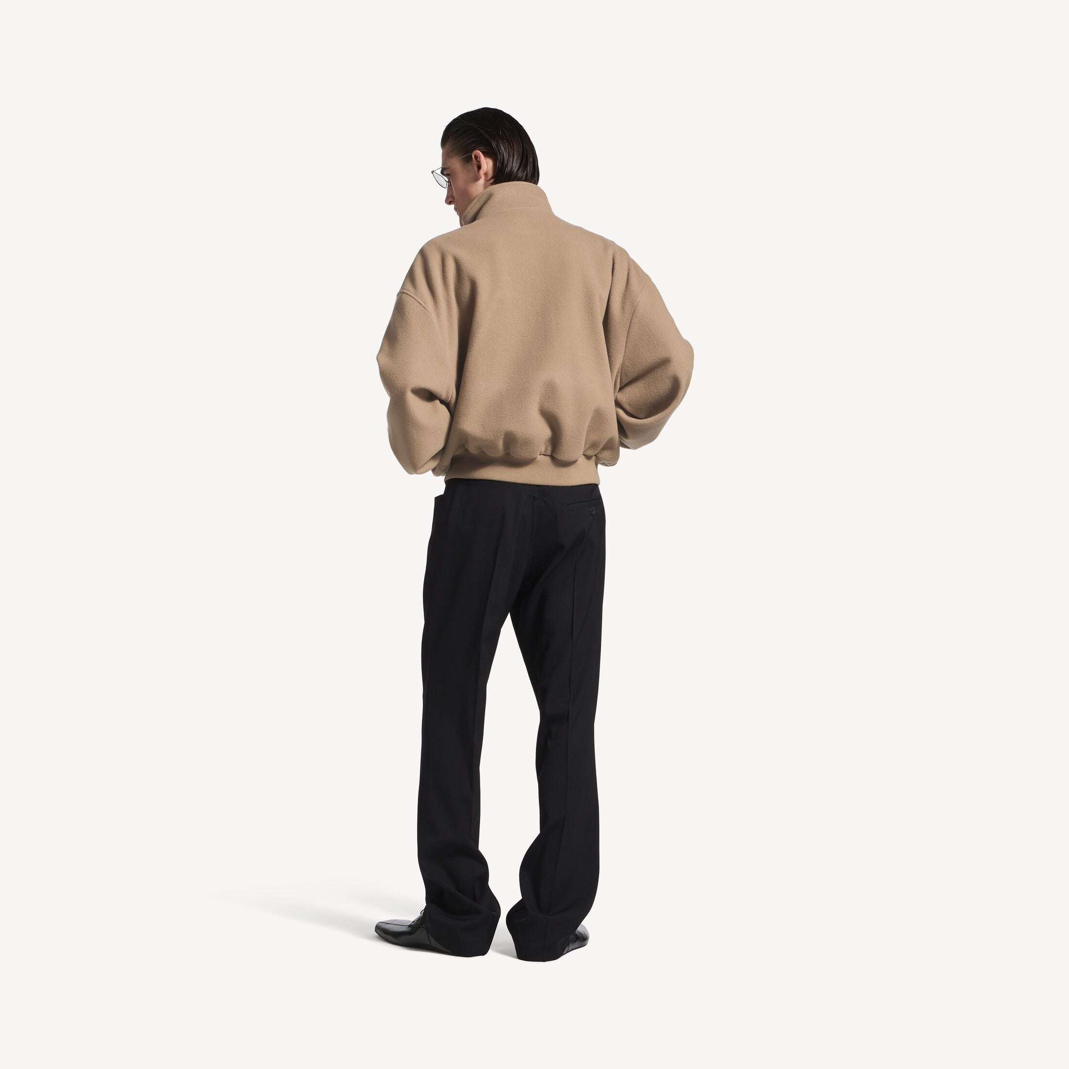 BALENCIAGA Men's Blouson in Camel