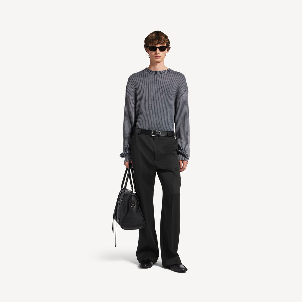 BALENCIAGA Men's Too Far Tailored Pants in Black