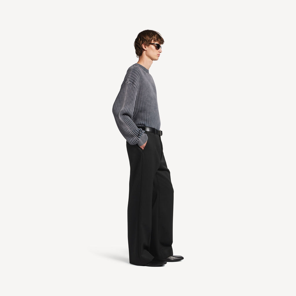 BALENCIAGA Men's Too Far Tailored Pants in Black