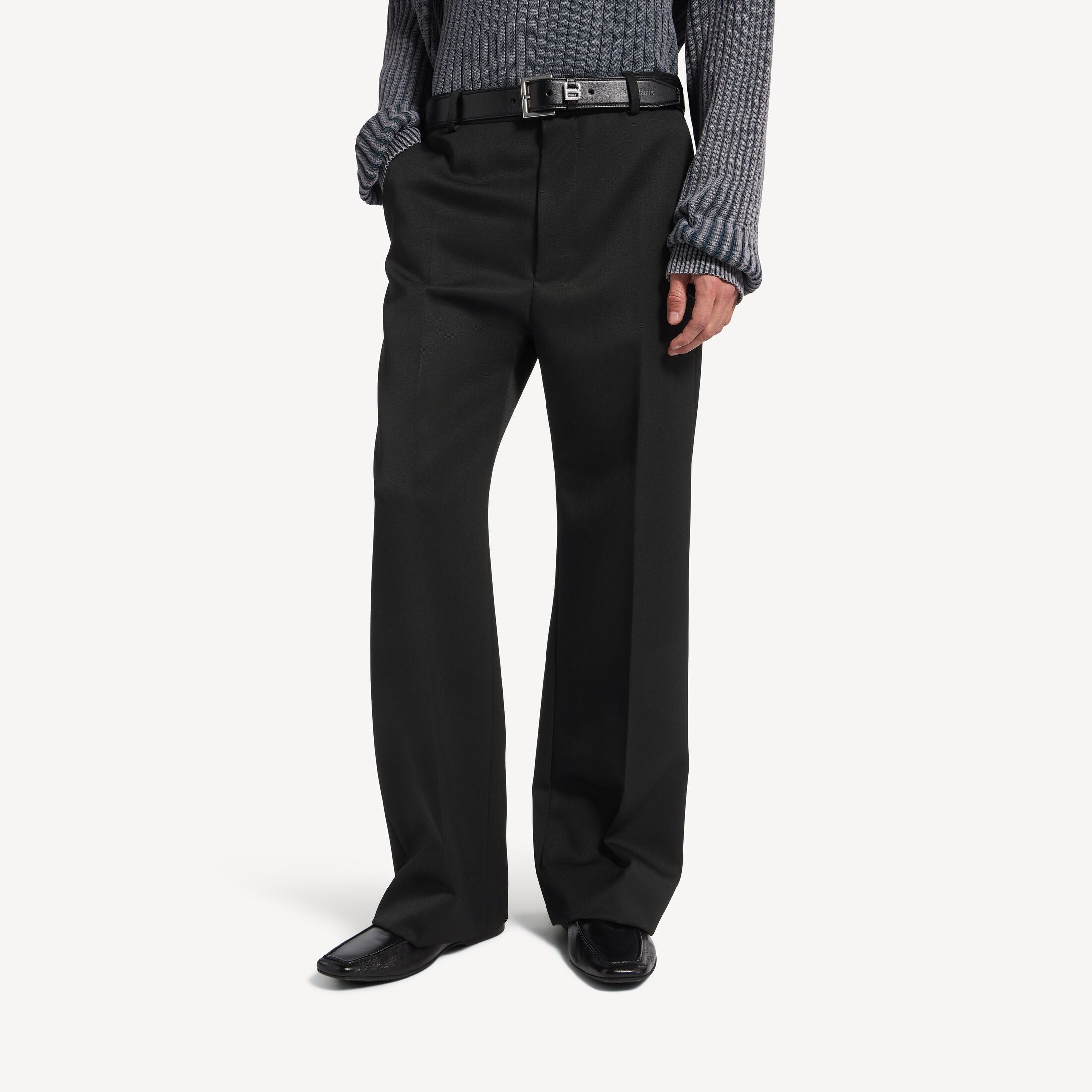 BALENCIAGA Men's Too Far Tailored Pants in Black