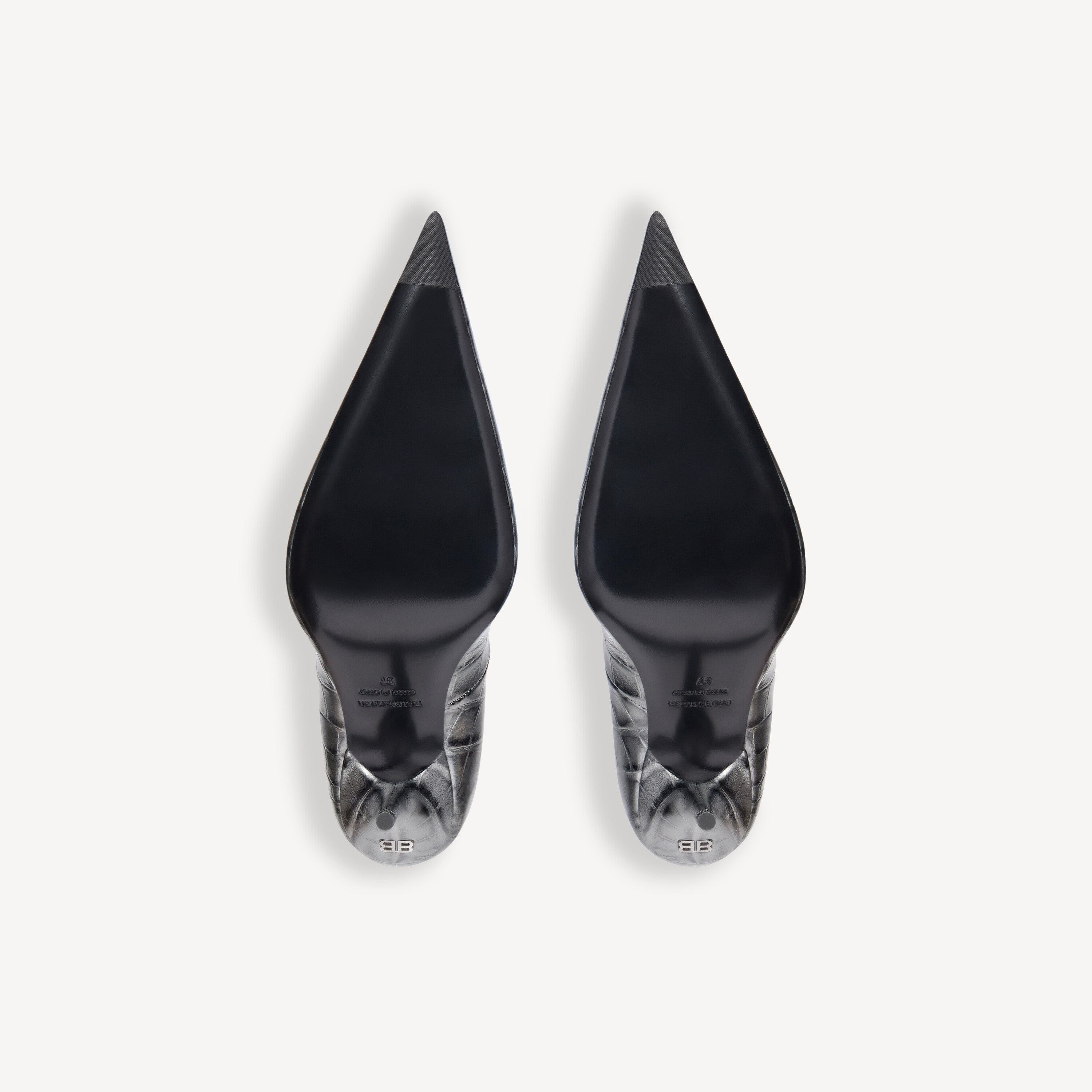 BALENCIAGA  Women's Pump in Gun Metal